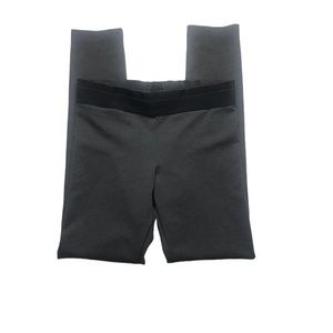 BCBG Heather charcoal gray leggings  Size M